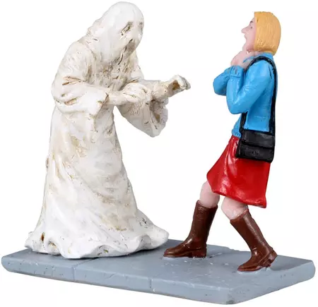 Lemax scared tenant halloween figuur Spooky Town 2023