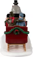 Lemax scenic sleigh ride kerstdorp tafereel Caddington Village 2023 - afbeelding 2
