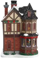Lemax scrooge's manor verlicht kersthuisje Caddington Village 2017 - afbeelding 3