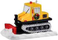 Lemax serious snowplow kerstdorp tafereel Vail Village 2021 - afbeelding 1