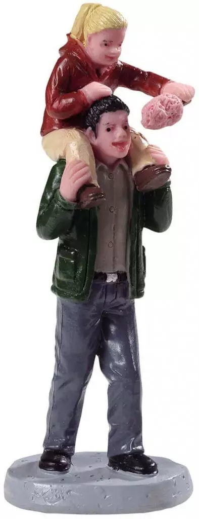 Lemax sharing cotton candy kerstdorp figuur type 2 2019