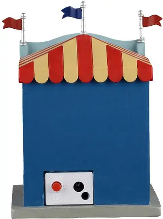 Lemax skee ball game verlicht kerstdorp tafereel Carnival 2025 - afbeelding 5