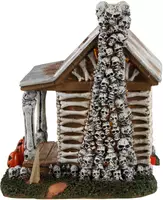 Lemax skeleton cottage verlicht tafereel Spooky Town 2023 - afbeelding 3