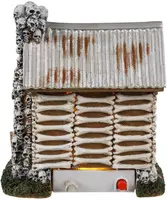 Lemax skeleton cottage verlicht tafereel Spooky Town 2023 - afbeelding 4