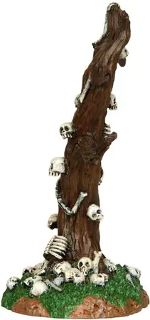 Lemax skeleton tree tafereel Spooky Town 2013 - afbeelding 2