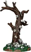 Lemax skeleton tree tafereel Spooky Town 2013 - afbeelding 1