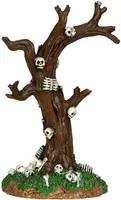 Lemax skeleton tree tafereel Spooky Town 2013 - afbeelding 3