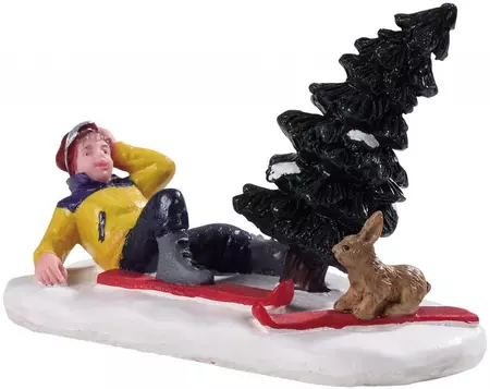 Lemax ski bunny kerstdorp figuur type 2 Vail Village 2019