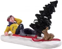 Lemax ski bunny kerstdorp figuur type 2 Vail Village 2019
