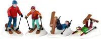 Lemax ski school lessons kerstdorp figuur type 6 Vail Village 2026