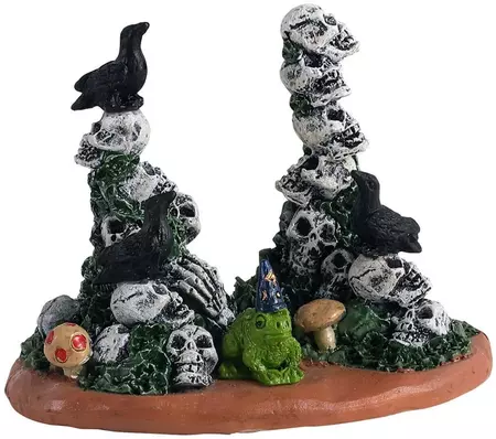 Lemax skull cairns accessoire Spooky Town 2021