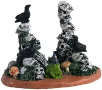 Lemax skull cairns accessoire Spooky Town 2021