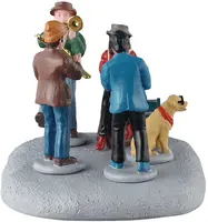 Lemax small jazz band kerstdorp tafereel Caddington Village 2025 - afbeelding 3