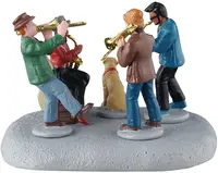 Lemax small jazz band kerstdorp tafereel Caddington Village 2025 - afbeelding 5