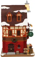 Lemax smitty's brewery verlicht kersthuisje Caddington Village 2025 - afbeelding 3
