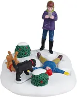 Lemax snow angel's best friend kerstdorp tafereel Vail Village 2024 - afbeelding 2