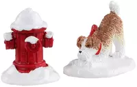 Lemax snow hydrant s/2 kerstdorp accessoire Caddington Village 2021