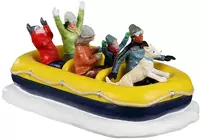 Lemax snow rafting kerstdorp tafereel Vail Village  2022