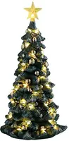 Lemax snowy christmas tree, clear light verlichte boom 2025 - afbeelding 1