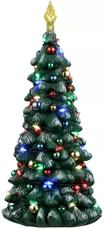 Lemax snowy christmas tree verlichte boom 2023 - afbeelding 2