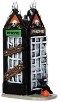 Lemax spooky phonebooth accessoire Spooky Town 2014 - afbeelding 1