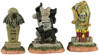 Lemax spooky town headstones s/3 accessoire Spooky Town 2024