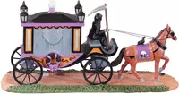 Lemax spooky victorian hearse tafereel Spooky Town 2022 - afbeelding 4