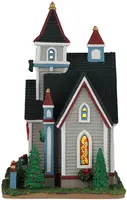 Lemax spruce valley church verlichte kerk Caddington Village 2026 - afbeelding 3