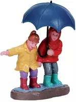 Lemax staying dry kerstdorp figuur type 2 2017