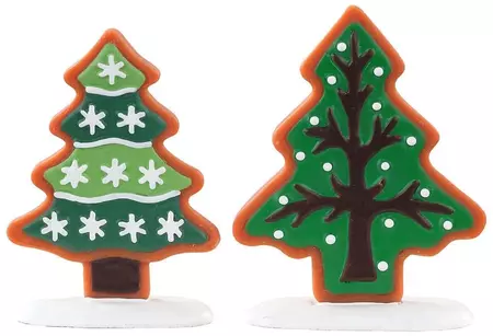 Lemax sugar cookie trees s/2 kerstdorp accessoire Sugar 'N' Spice 2021