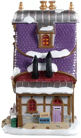 Lemax sugar plum bakery verlicht kersthuisje Santa´s Wonderland 2019 - afbeelding 2