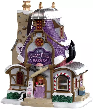 Lemax sugar plum bakery verlicht kersthuisje Santa´s Wonderland 2019 - afbeelding 1