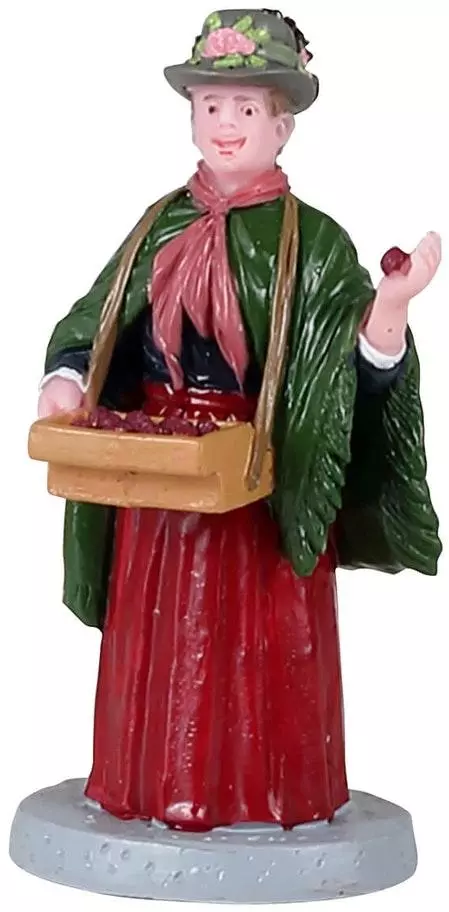 Lemax sugar plum seller kerstdorp figuur type 1 Caddington Village 2021 - afbeelding 1