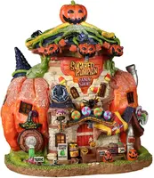 Lemax sugared pumpkin candy shoppe huisje Spooky Town 2022 - afbeelding 5