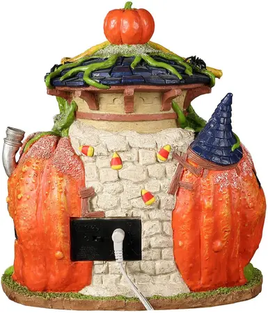 Lemax sugared pumpkin candy shoppe verlicht huisje Spooky Town 2022 - afbeelding 4