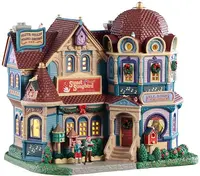 Lemax sweet songbird music school verlicht kersthuisje Caddington Village 2025 - afbeelding 1