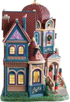 Lemax sweet songbird music school verlicht kersthuisje Caddington Village 2025 - afbeelding 3