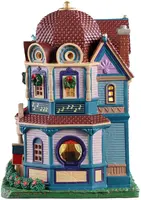 Lemax sweet songbird music school verlicht kersthuisje Caddington Village 2025 - afbeelding 4