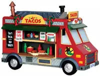 Lemax taco food truck kerstdorp tafereel 2014 - afbeelding 1