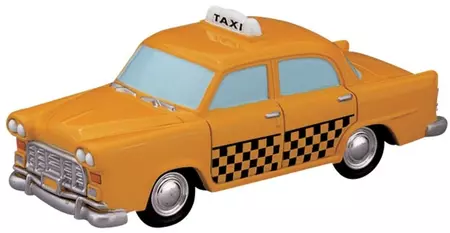 Lemax taxi cab kerstdorp accessoire 2008