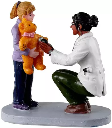 Lemax teddy bear checkup kerstdorp figuur type 2 2023