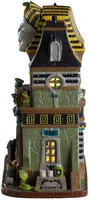 Lemax that´s a wrap mummy mortuary verlicht huisje Spooky Town 2022 - afbeelding 3