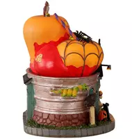 Lemax the bad apple shop verlicht huisje Spooky Town 2021 - afbeelding 2