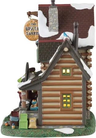 Lemax the biscuit basket verlicht kersthuisje Vail Village 2025 - afbeelding 4