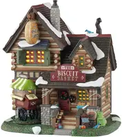 Lemax the biscuit basket verlicht kersthuisje Vail Village 2025 - afbeelding 2