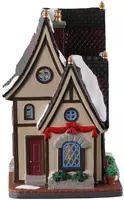 Lemax the burgher's house verlicht kersthuisje Caddington Village 2023 - afbeelding 2