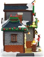 Lemax the christmas cafe verlicht kersthuisje Caddington Village 2025 - afbeelding 3