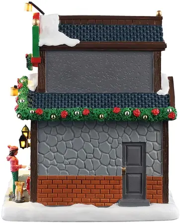 Lemax the christmas cafe verlicht kersthuisje Caddington Village 2025 - afbeelding 4