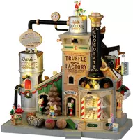 Lemax the christmas chocolatier truffle factory bewegend kersthuisje Santa's Wonderland 2022