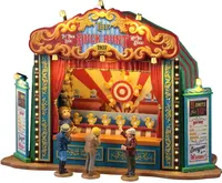 Lemax the duck hunt bewegend kersthuisje Carnival 2025 - afbeelding 2
